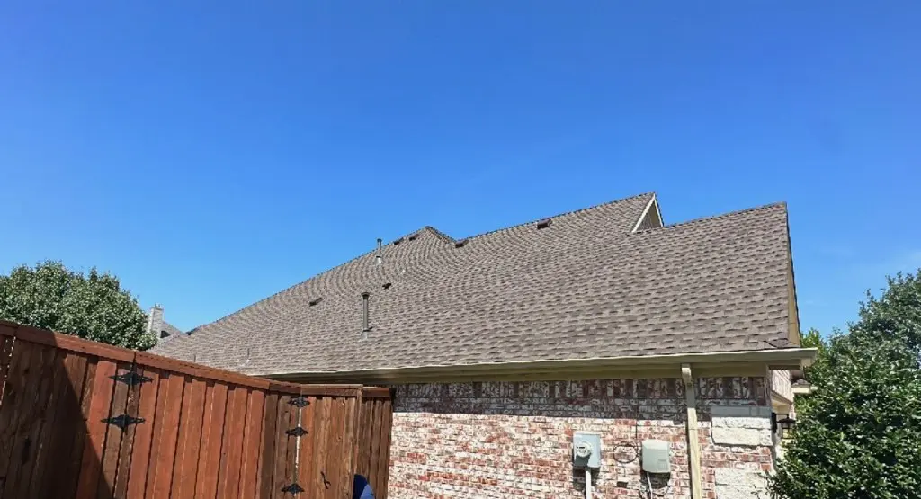 Completed roof replacement project in Pelham